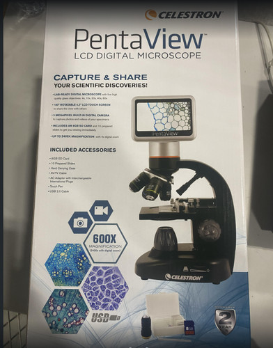 Celestron pentaview lcd - celestron,